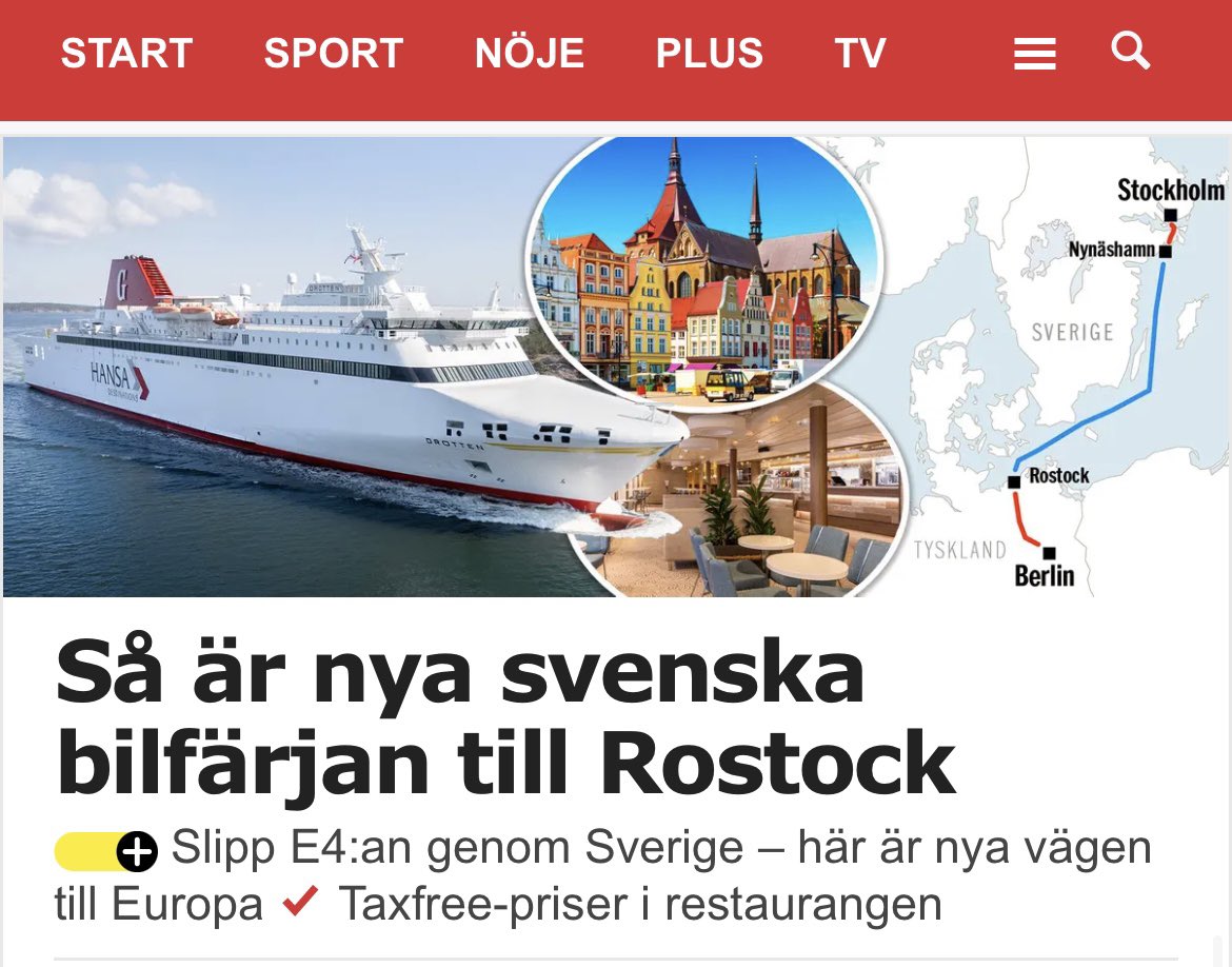 Ni kanske tänker att Aftonbladet plus inte är värt det men då får ni aldrig läsa sånt här otroligt spännande