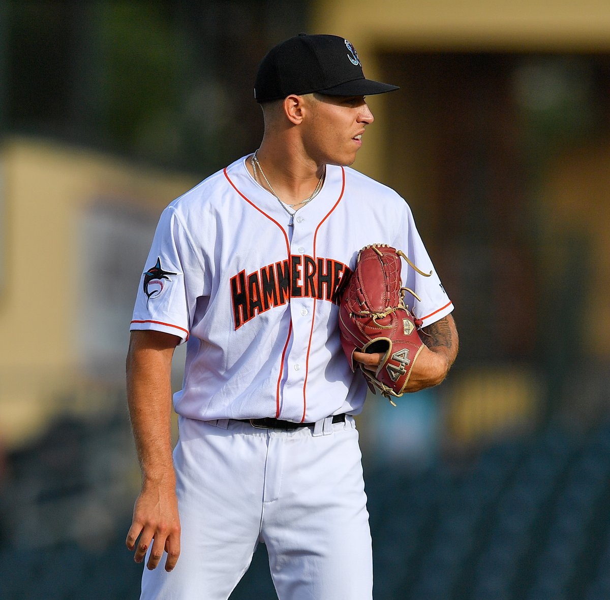 GoHammerheads's tweet photo. The resumption of Game 1 from last night is underway! 

We have @GabeBierman on the hill and are leading 2-0 as we enter the 2nd inning! #HammerTime https://t.co/4GRKrWvoek
