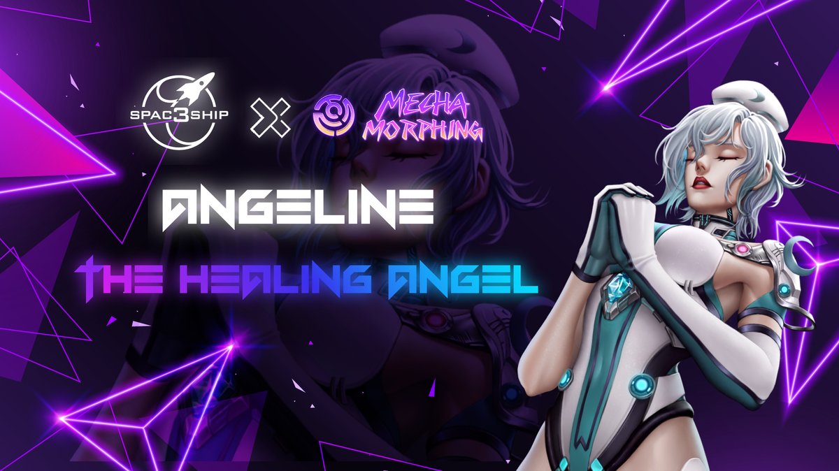 SPAC3SHIPGlobal's tweet photo. ❤️‍🩹#MechaMorphing Characters - Angeline ❤️‍🩹
An angel with sad eyes. A kind-hearted with horrific history. A lovely healer. 
Read more about her here: https://t.co/N4Y1uNW0MZ
💛 With Angeline by your side, no wounds can hurt you.
#Spac3ship #Tothemoon #ARPG #NFT #GameFi https://t.co/0qRiu0EFep