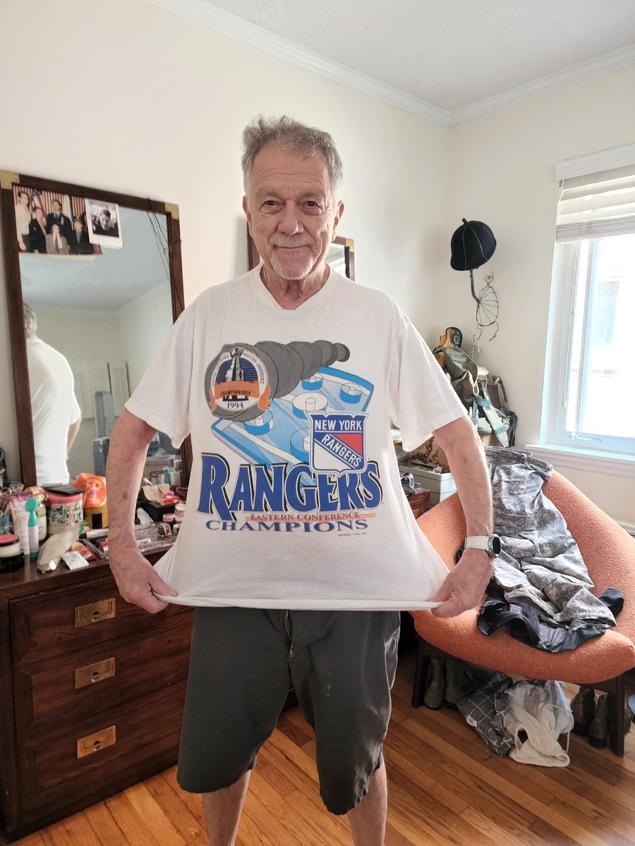 Hopefully this shirt from 1994 will wake the Rangers up. Pleeeeze