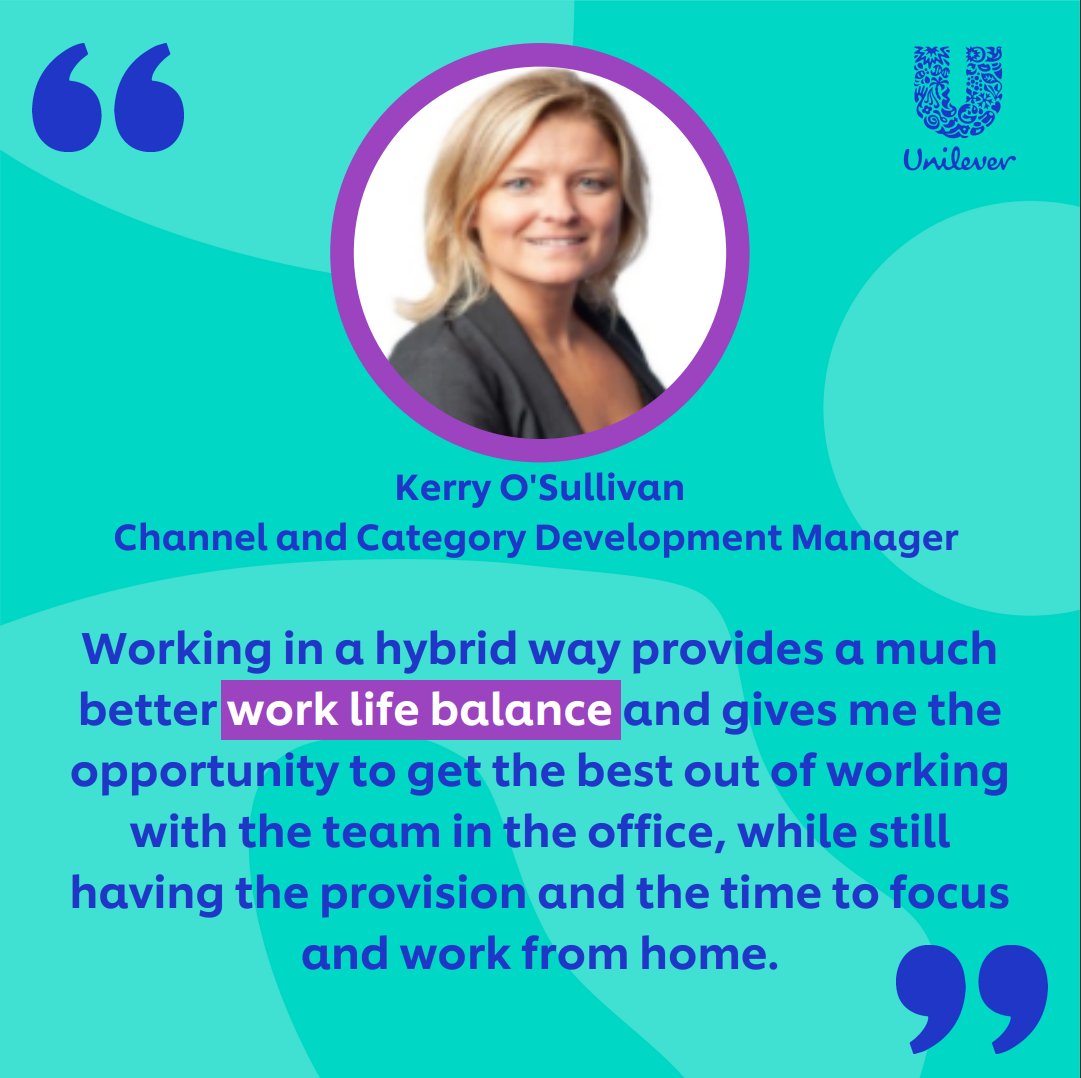 Ireland is the first country in Europe to formally put in place a day devoted to workplace wellbeing. We are helping to lead the way as an employer that truly values and recognises the importance of employee wellbeing by celebrating National Workplace Wellbeing Day.

#UnileverUKI
