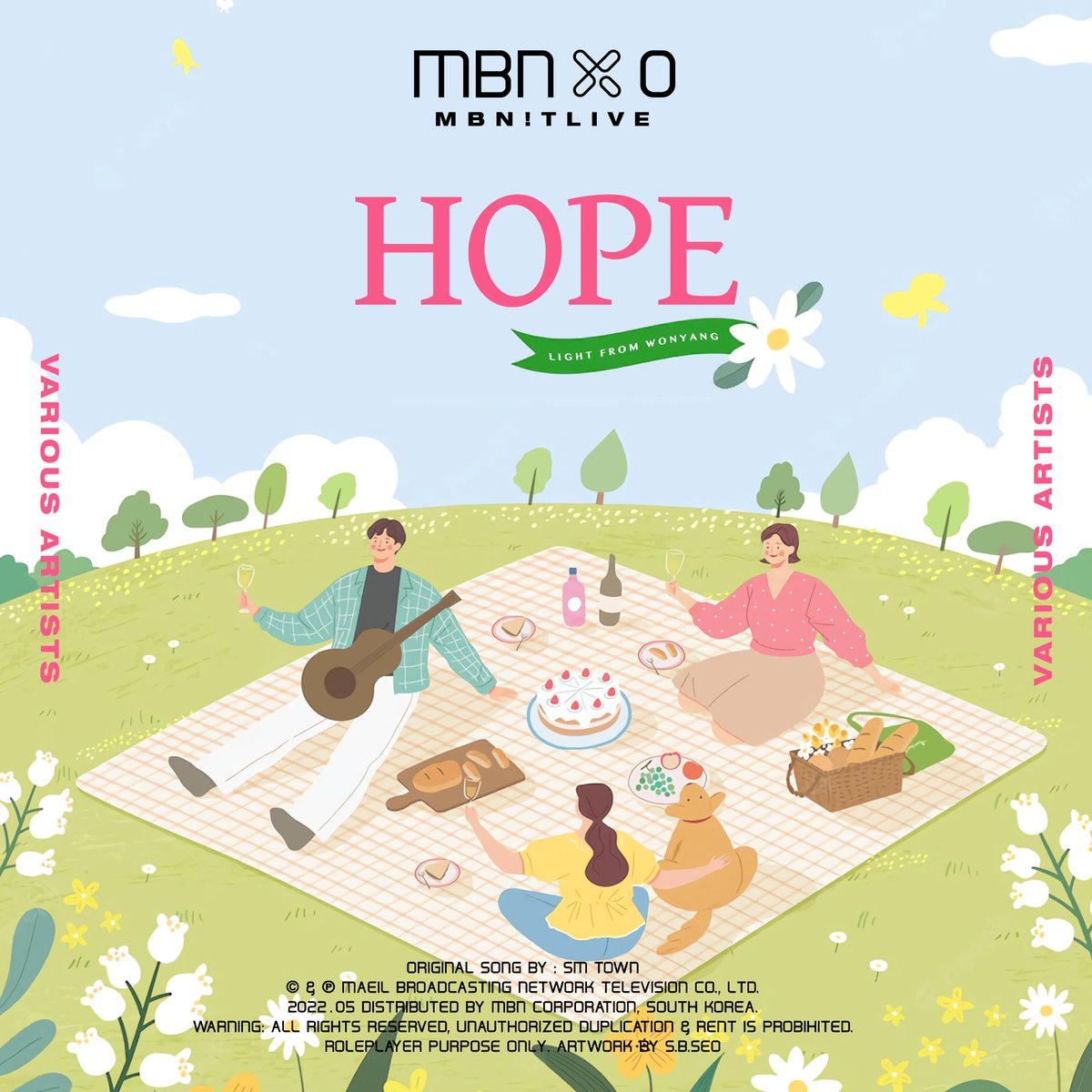 ㅤㅤ
ㅤㅤㅤㅤㅤㅤ  ㅤ 𝗖𝗢𝗩𝗘𝗥 𝗔𝗥𝗧 𝗥𝗘𝗟𝗘𝗔𝗦𝗘
ㅤㅤ
  ㅤ🎧 ᗰᗷᑎ!TᒪIᐯᕮ ─ ᗰᗷᑎ ᙭ 0: SᕼOᗯᑕᗩSᕮ 🎧
ㅤㅤ
ㅤㅤㅤㅤㅤㅤVARIOUS ARTISTS — Hope
ㅤㅤㅤㅤㅤㅤㅤ« ᴏʀɪɢɪɴᴀʟ ʙʏ ꜱᴍ ᴛᴏᴡɴ »
ㅤ
❦ – <a href="/MBN_Corp/">주식회사 매일방송</a> – ❦