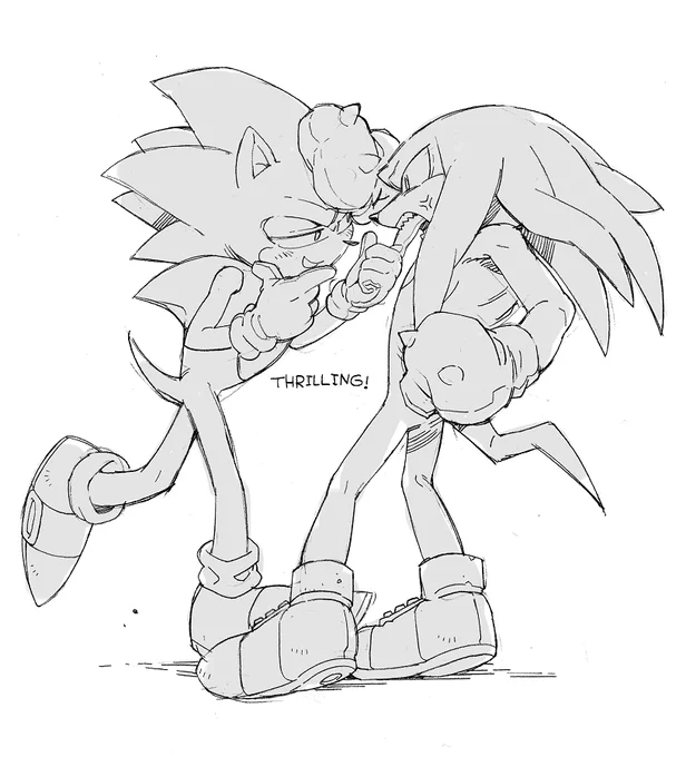 Redraw #sonknux https://t.co/9qd6tefkn7 