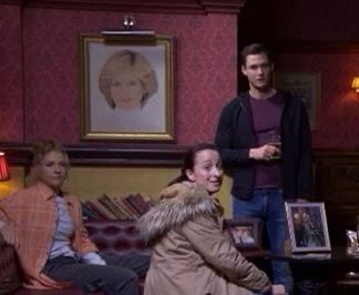 shirlpuzz's tweet photo. BBC News have just said Charles and Cowmilla will celebrate the Queen’s jubilee “IN the Queen Vic”. So do they go inside may I ask? And have the portraits and memory plate been removed ? This whole operation reeks of impertinence ! #Eastenders #CheatingScum #Diana https://t.co/hHP4CGmRID