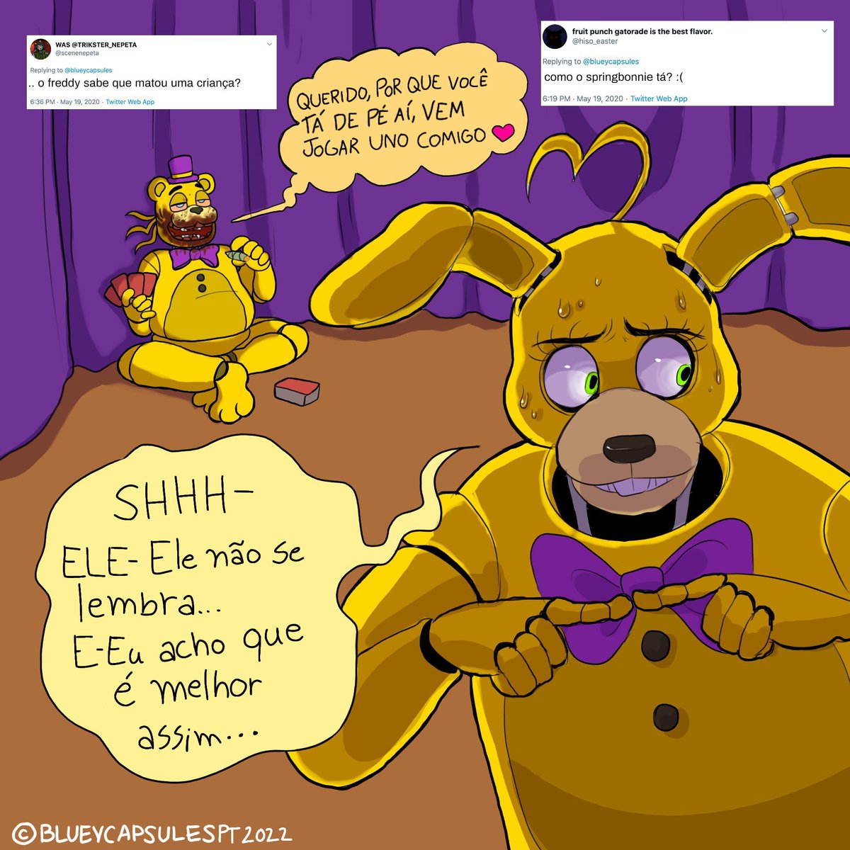 Bluey Capsules BR on X: TEM QUATRO DELES???!?! #FNAF #blueycapsules   / X