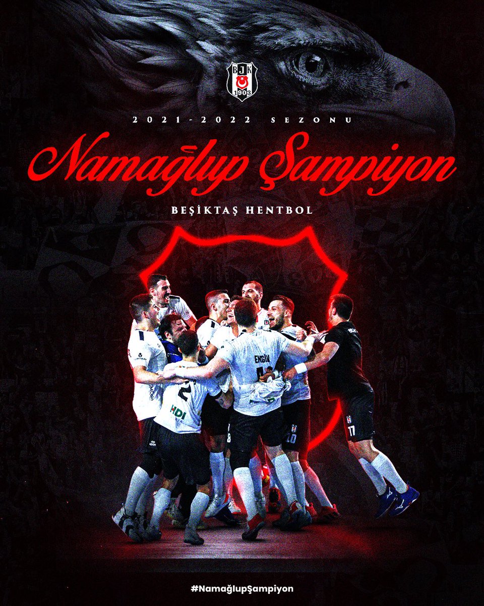 HENTBOL SÜPER LİG 2021-2022 SEZONU NAMAĞLUP ŞAMPİYON BEŞİKTAŞ! 

#NamağlupŞampiyon | #BeşiktaşHentbol