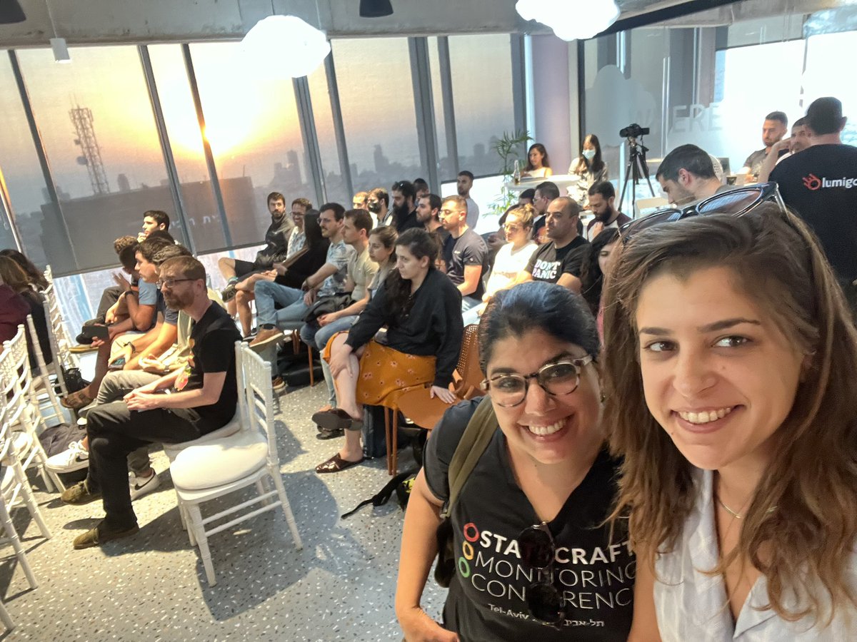 Serverless Community Best Practices with @shar1z @shimontolts🎸🤟🤓                                             With amazing talk by -@edjgeek - thanks you🙏🏽                                     #AWS #community #Developer #israelistartup