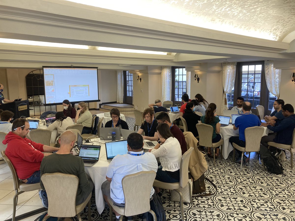 veupathdb's tweet image. #toxodb workshop at #ToxoXVI is just getting underway.