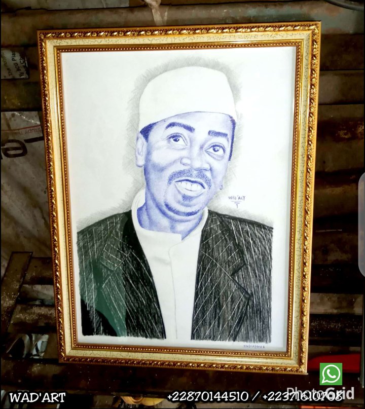 _wad_art_'s tweet photo. Portrait de #Guimba #National.
L'œuvre de vOtre amAteur d'Art
#wadidié #wad_art #artist #urbanist #artwork #viral https://t.co/UOEO17KqpM
