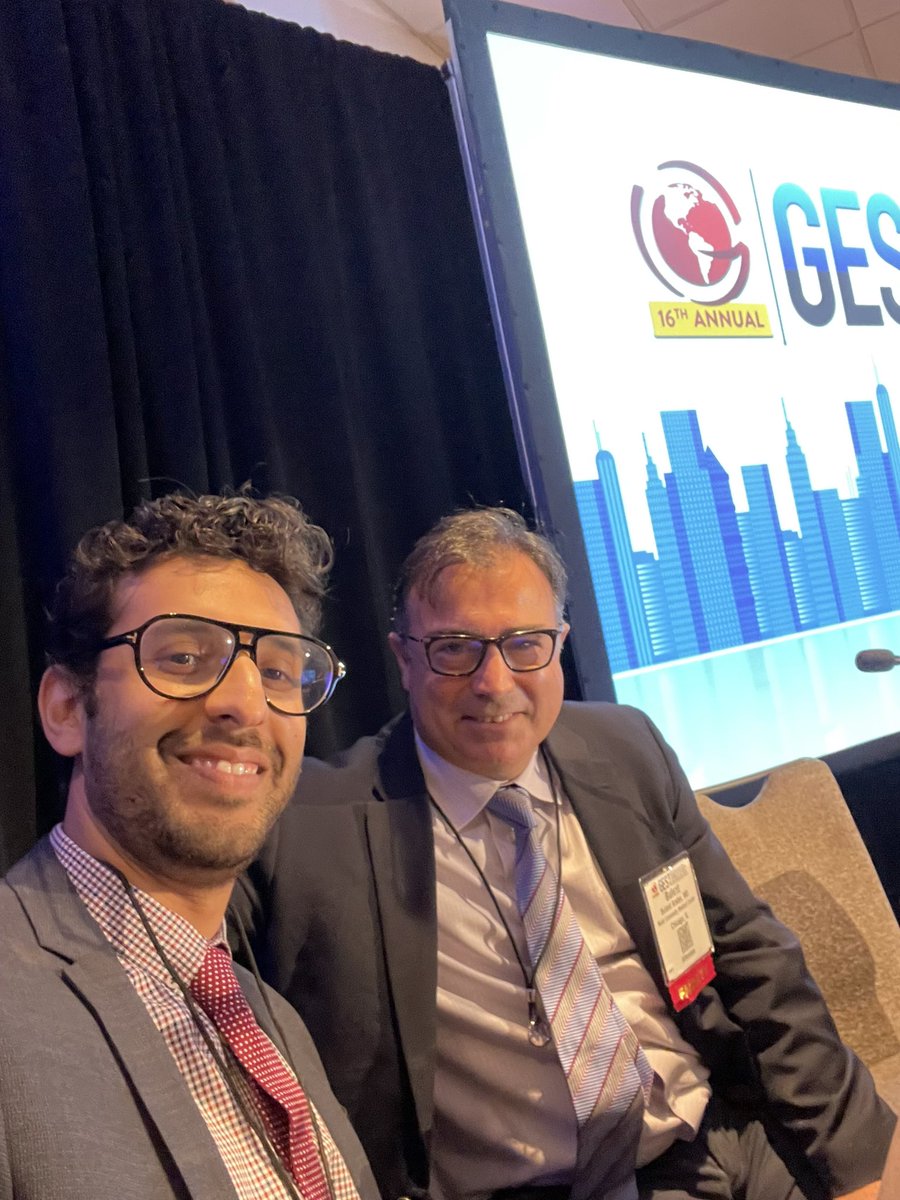 GEST @thegestgroup is truly BEST. Had an amazing time learning and attending this wonderful meeting. TY to @JafarGolzarian and Dr Sapoval for the invitation to speak. Highlights for me included sharing the stage with my mentors (@arslanmd / Dr Funaki) and doing a masterclass!