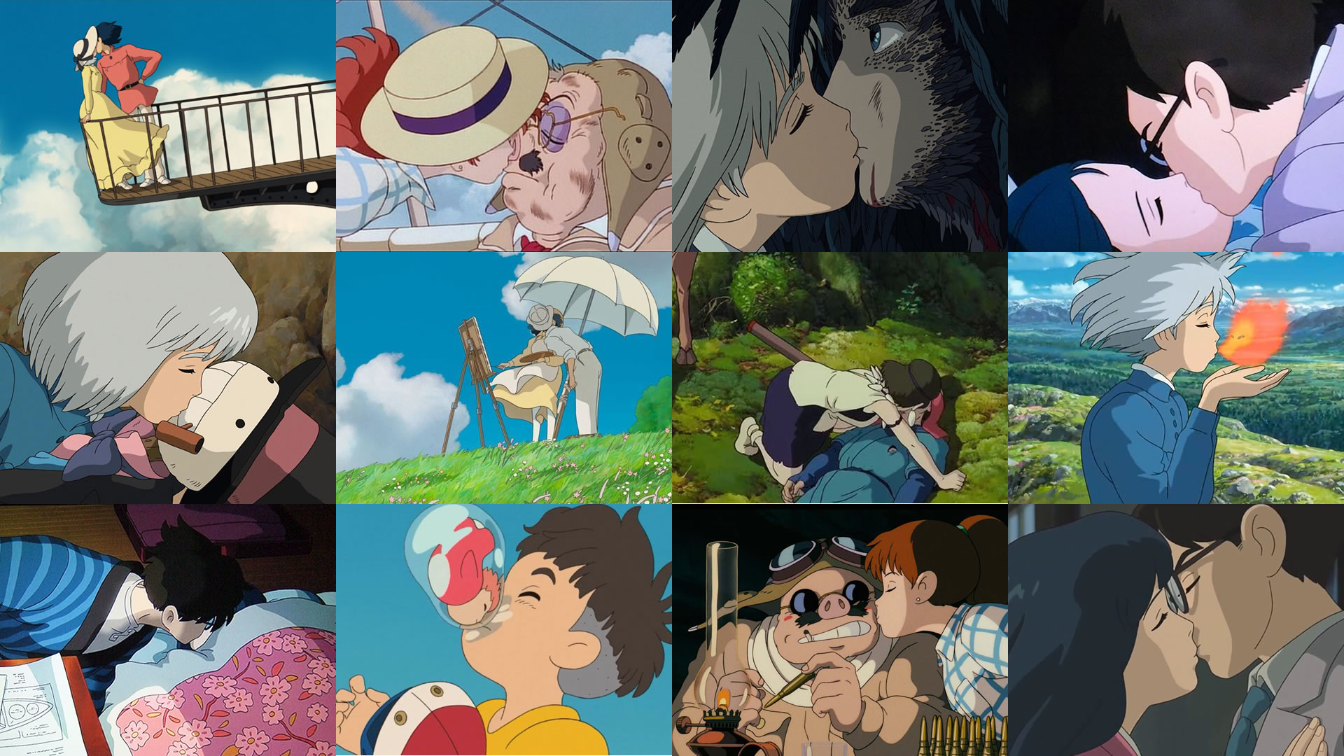 ジブリのせかい 非公式ファンサイト 本日 5月23日は キスの日 だそうです 1946年のこの日に 日本で初めて キスシーンが登場した映画 はたちの青春 が公開されたことが由来なのだとか ジブリ作品も意外とキスが多いです T Co