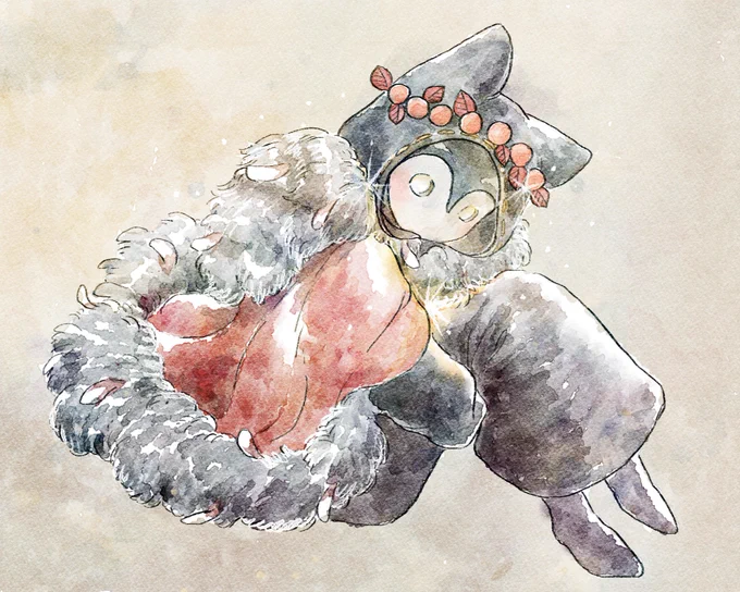 # フォロワーさんの星の子たち
舞台美術家さんのフードが可愛らしい星の子を描かせて頂きました🐈‍⬛
タグご参加頂きありがとうございました🙇
#thatskygame 