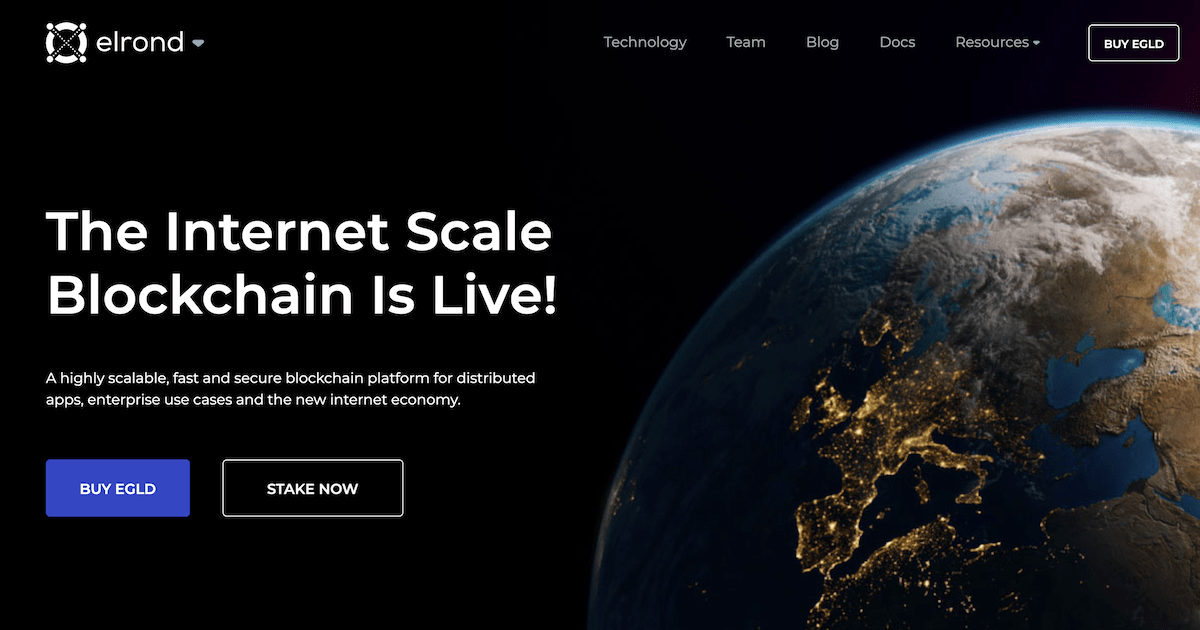 TheChainMedia's tweet photo. Lightning-fast transactions and optimal scalability are exactly why #ELROND is dominating the blockchain market across 30+ countries.

(1) ELROND Mainnet: 16.200 TPS
(2) POLKADOT Mainnet: 1.000 TPS
(3) CARDANO Mainnet: 100 TPS

More to come.
@ElrondNetwork $EGLD https://t.co/HktQiMyqT5