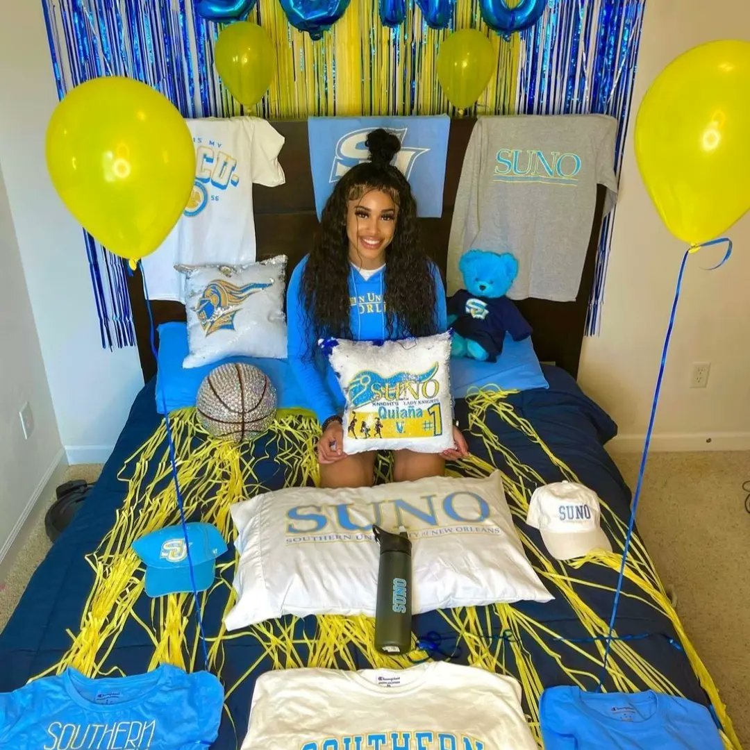 Qui2022's tweet photo. Thank you to all my coaches that has helped me along the way, but most importantly thank you to my parents who have always pushed me to do my best. Next up is Southern University at New Orleans #committed🏀 #GoKnights 💙💛 @SUNOKnights https://t.co/53WCGyQUZ3