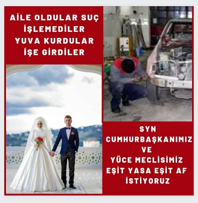 Sayın Cumhurbaşkanım Çok değerli bakanım Gerçekten Tam düzenimizi kurmuşken Geri dönmek Bizim için ölümle Eşdeğerdi Allahın İzniyle Çok Büyük Devletimizin Büyük Reis’i Yarın çok güzel Bir müjde verecek Mahkum Ailelerine Yarabbimmm sen çok Büyüksün🤲🤲

<a href="/RTErdogan/">Recep Tayyip Erdoğan</a> 
<a href="/bybekirbozdag/">Bekir  Bozdağ</a>