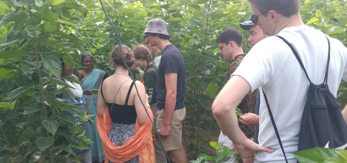 ZPramanagara's tweet photo. First day of #SericultureTour that was organized by the SHG women has seen a great start!

Today, SHG women hosted the first official #Ramanagara_Silk_Tour for German residents. This unique project was started under the guidance of CEO in collaboration with #KabiniTourism

 1. https://t.co/8YrbWtl0Df