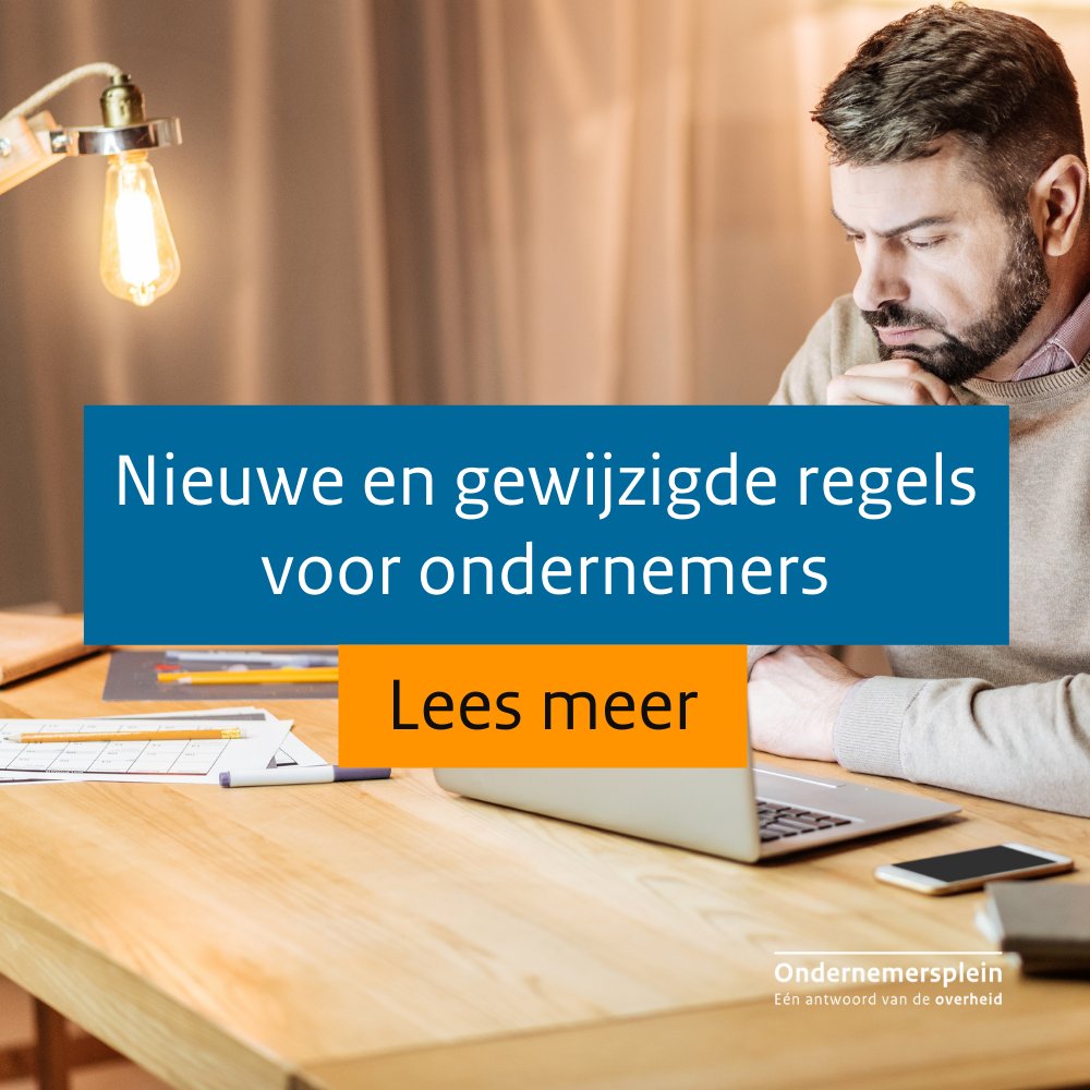 OP_Nederland's tweet photo. Weten wat er voor jouw bedrijf verandert? Ons volledige overzicht met #wetswijzigingen vind je hier ๐ https://t.co/XrnsELBkeh
- Btw op energie omlaag
- Belasting op benzine, diesel en LPG omlaag
- Verbod tabaksreclame uitgebreid
- Nieuwe bemanningseisen binnenvaart
#wetten https://t.co/9QxCbyQ55m