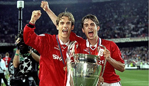 Have you ever won the Treble, like Phil and Gary Neville? Have you ever won the Treble? Have you fuck! 😂