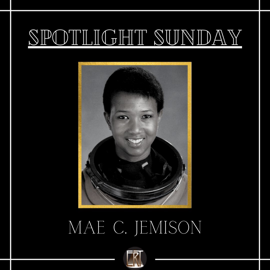 Today, Ebony Repertory Theatre is highlighting Mae C. Jemison. She is the first black female astronaut to travel into space. 👏👏