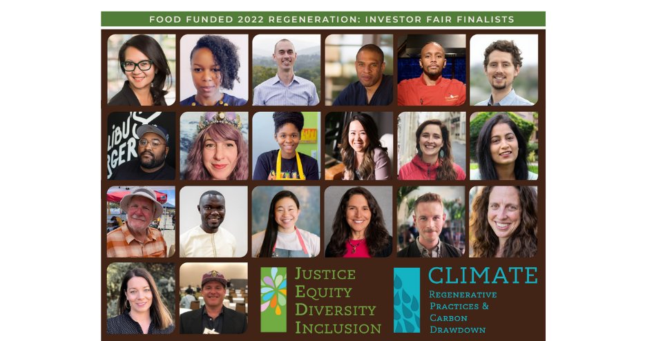 Meet our #FOODFUNDED2022 Finalists presenting LIVE on 5/25. <a href="/nutrmachine/">Nutr Machine</a> <a href="/just_fare/">Just Fare</a> <a href="/graces_goodness/">Gracious Pathways</a> <a href="/ShroomSnack/">Shroom Snack Jerky</a> <a href="/4PFoods/">4P Foods</a> <a href="/drinkwaku/">Waku</a> <a href="/noodelist/">Noodelist</a> ow.ly/ehPy50JcICA #foodstartups #socialenterprise #foodentrepreneurs #climate #regenerativeag #impactinvesting #sustainablefood