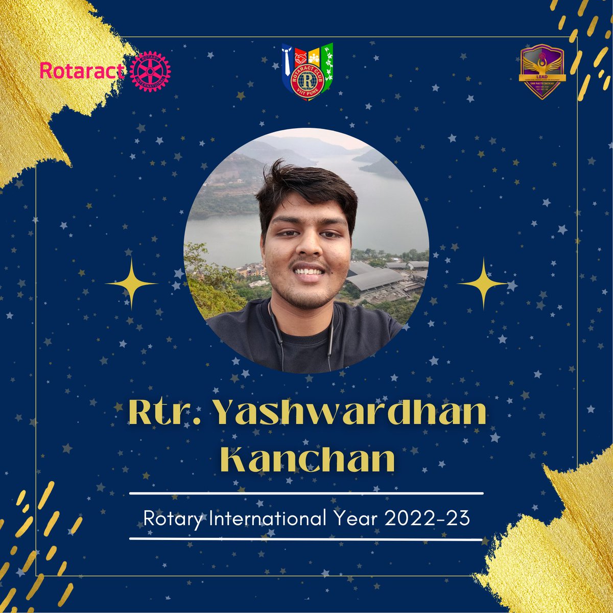 RotaractViit's tweet photo. We take immense pride and pleasure in announcing the President elect 🏅for RIY 2022-23
🌟 Rtr. Yashwardhan Kanchan 🌟
Yashwardhan is a Second year Civil Engineering student.Join us in congratulating and celebrating the victory of our new leader, with warm smiles ☺️ and open arms! https://t.co/rgwveoDP2S