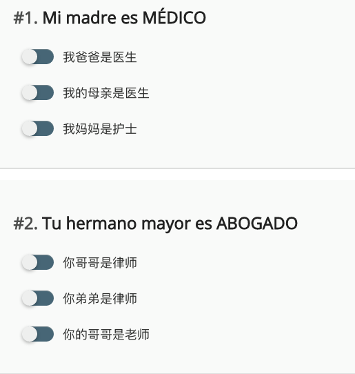 EstudiandoChin1's tweet photo. ¿Conoces el nombre de las profesiones en chino?
Ponte a prueba con este TEST, ánimo !!!
ACCESO --> https://t.co/onW5alrFOK https://t.co/8o6583OIY3