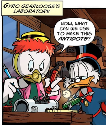 stcanardfiles's tweet photo. CHARACTER OF THE WEEK: Gyro Gearloose
First Appearance: "The Duck Knight Returns" (Boom Studios Darkwing Duck #4, September 2010) 
#darkwingduck #ducktales #gizmoduck #littlebulb #scroogemcduck #duckburg #dangerouscurrency #crossover #boomstudios #gyrogearloose https://t.co/fPPp73biri