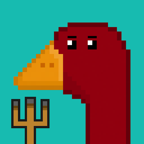 What do you get when a duck bends over?
It’s buttquack. 🦆

Check out our Opensea:
opensea.io/collection/omi…

#NFT #NFTs #nftart #NFTartists #nftcollector #NFTCommunity

OminousDuck#396