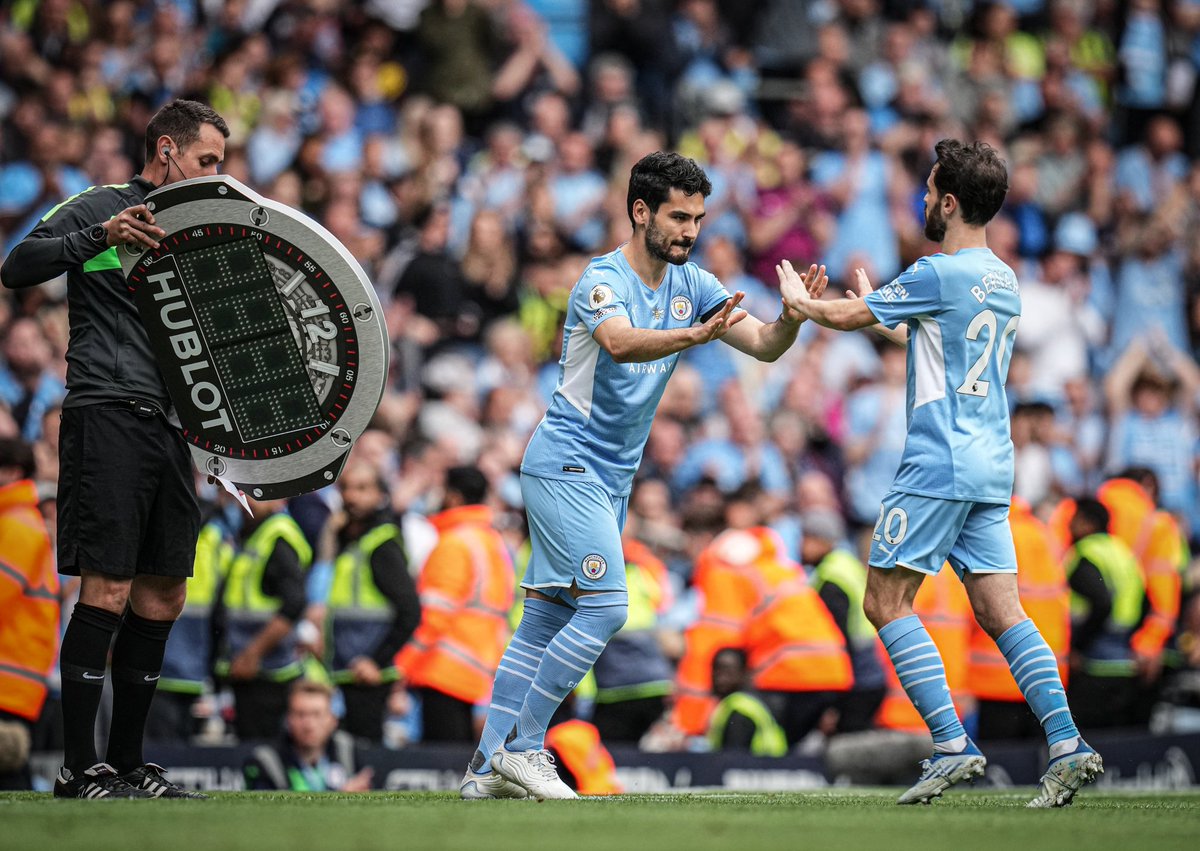 City_Xtra's tweet image. 68&apos; - Ilkay Gundogan replaced Bernardo Silva.

You know the rest...