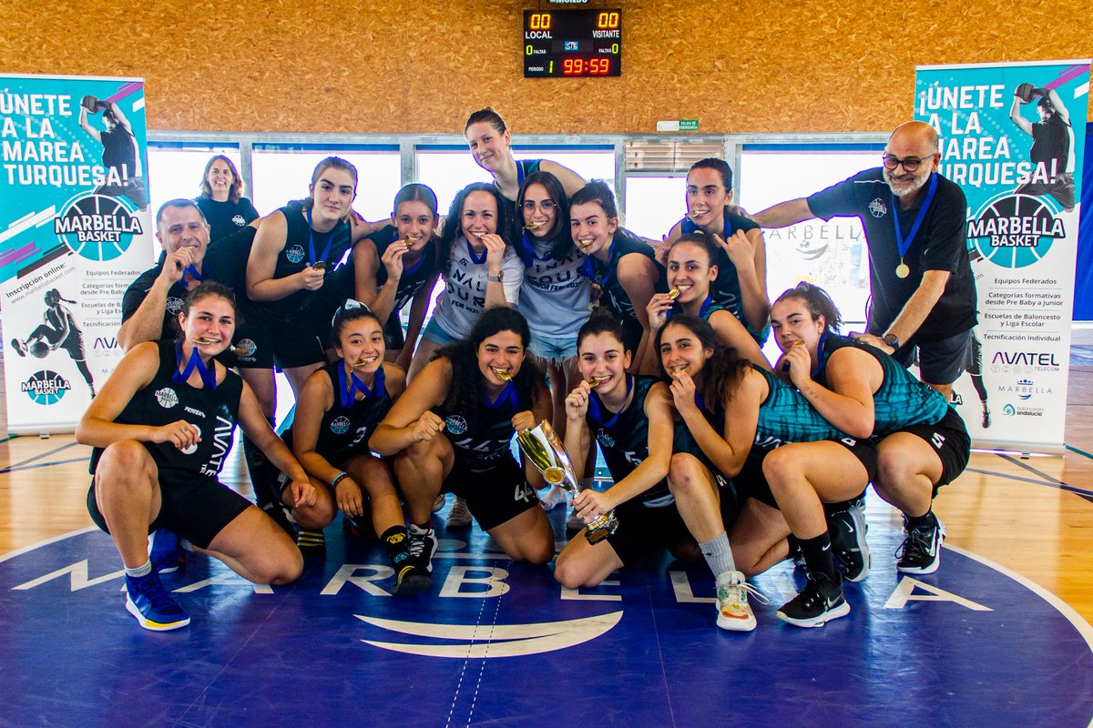 Desde <a href="/afsequipaciones/">AFS indumentaria</a> queremos dar la enhorabuena a <a href="/MarbellaBasket/">Avatel Marbella Basket</a> , Junior Femenino,  Campeonas 🏆🥇 del Campeonato Provincial Oro  <a href="/FAB_Malaga/">FAB Málaga</a>. Gracias por confiar en nosotros para el Final 4.