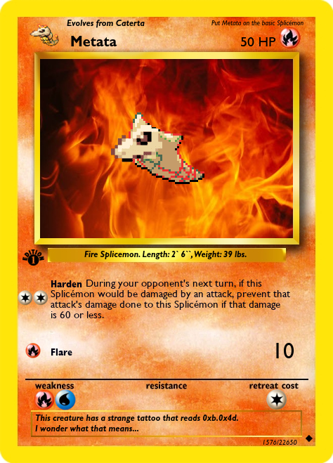 Splicemon's tweet photo. @NFTQueenETH No two cards are alike!
#nftproject #NFTs #NFTshill #NFTartist #nftcollector #nftart #OpenSea #NFT #NFTpolygon #nftdrop https://t.co/Aplrb2XuLZ