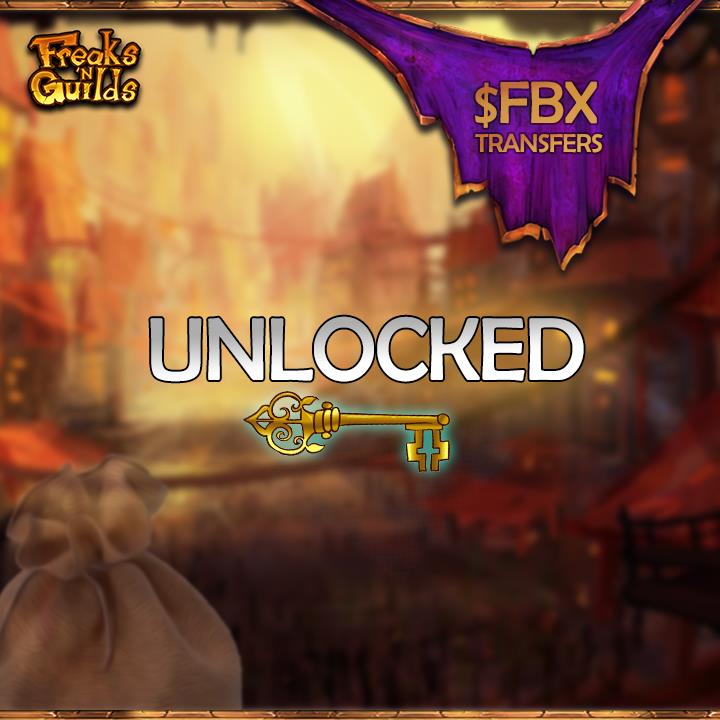 FreaksNGuilds's tweet photo. FBX token transfers have now been unlocked, 

Have fun Freaky Fam 😈 https://t.co/PUUVfZqUNd