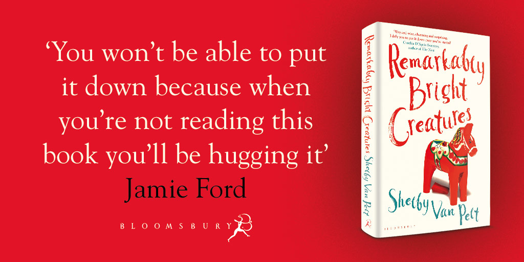 BloomsburyBooks's tweet image. 'My name is Marcellus. I am a giant Pacific octopus. I know this from the plaque on the wall beside my enclosure' 

Discover @shelbyvanpelt's #RemarkablyBrightCreatures, a truly heart-warming story about hope, family and of course, a loveable octopus 🐙 amzn.to/3LrM2Sg