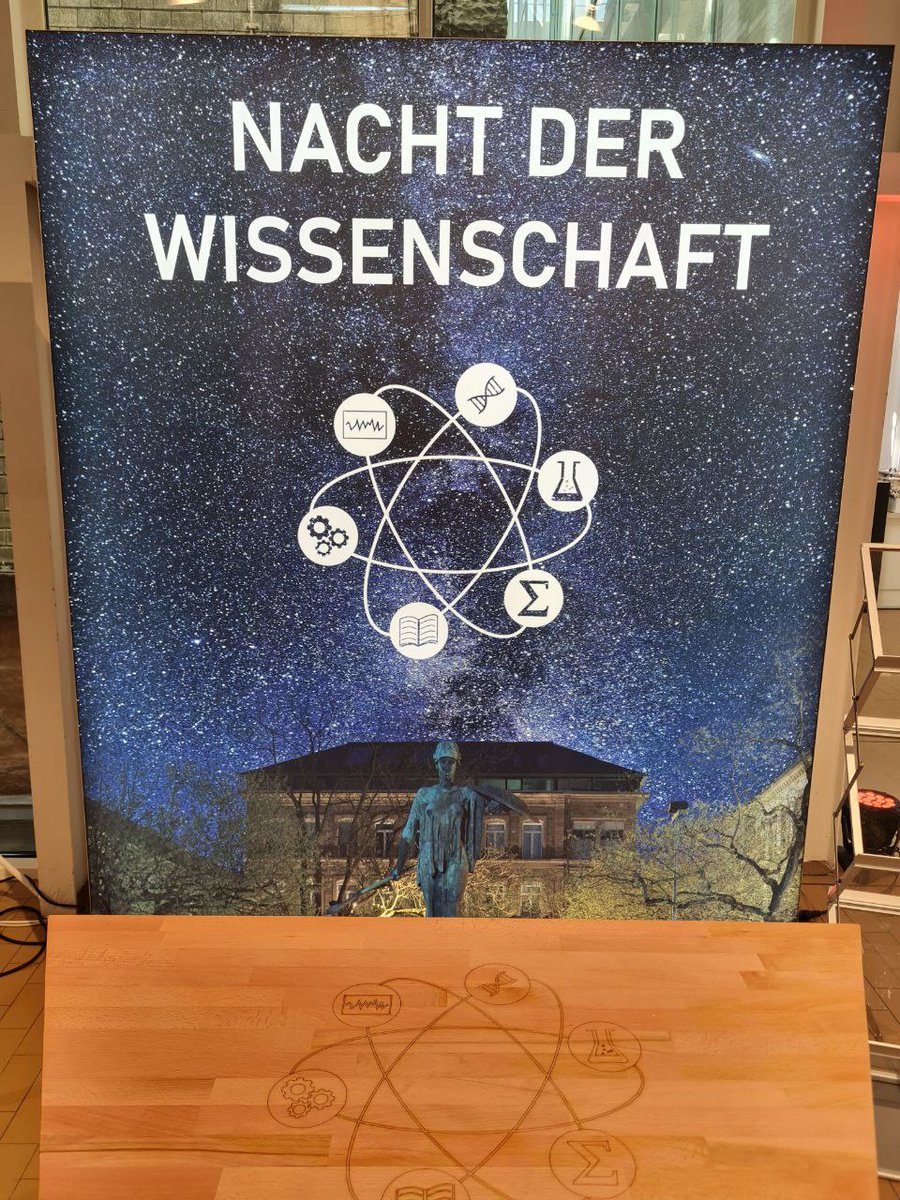 Habt ihr Lust mal bei der Nacht der Wissenschaft hinter die Kulissen zu Schauen ? 
Dann kommt doch morgen ab 18:30 auf unsere Sitzung im Z10 oder schreibt uns eine Mail !