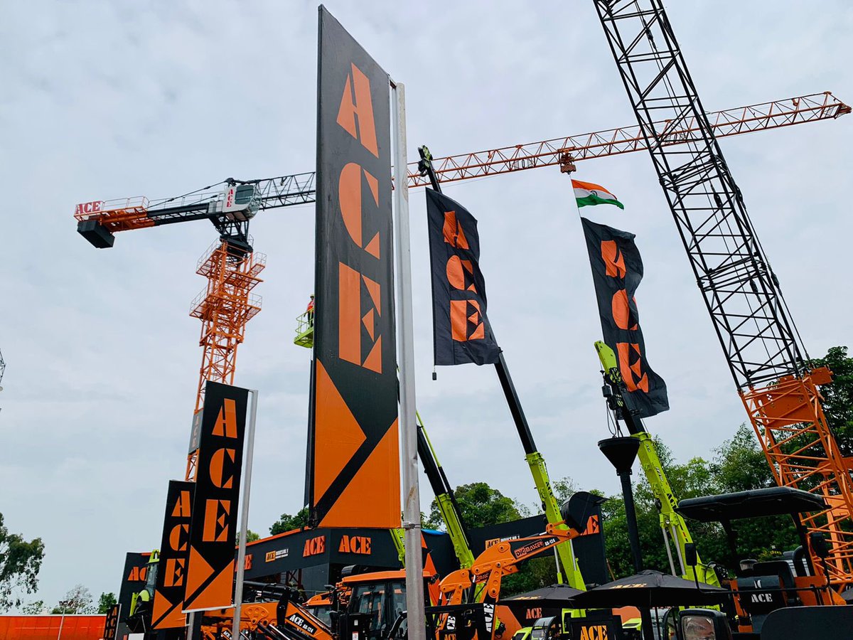 AceCranesIndia's tweet photo. #AceAtExcon
Snapshots from Excon 2022!
#ACE #AceCranesIndia #Excon #Excon2022 #Cranes #CranesIndia #Swadeshi https://t.co/5XK3R6jDTT