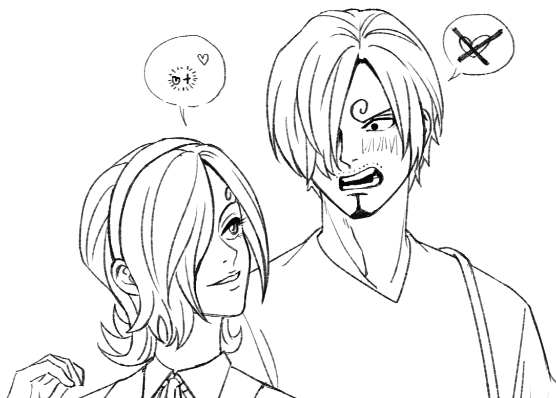 (เอา wip มาเวิ่นเว้อ😳)
"พี่ว่าชิ้นนี้เข้ากับสีเขียว ซื้อไปให้แฟนนายสิ"
"หา? แฟน?"
"พ่อนักดาบนั่นไง"