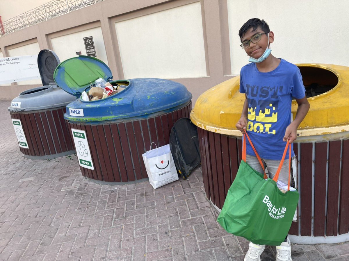 Nikhilesh Kakkar (@nikhileshkakka1) on Twitter photo It is our duty to keep our world clean and to always recycle! Today I gathered all the papers of previous grades, and notebook or books that are no use and recycled all of them!!
<a href="/Fatima_Martin/">Fatima Martin</a> <a href="/JayarajVenetia/">Venetia Jayaraj</a> <a href="/gemsnms_alkhail/">GEMS NMS Alkhail</a> <a href="/khusbi/">Khushboo Vora</a> <a href="/Anju93391531/">Anju</a> <a href="/nmsgreenbrigade/">NMS Green Brigade</a> #RECYCLE It is our duty to keep our world clean and to always recycle! Today I gathered all the papers of previous grades, and notebook or books that are no use and recycled all of them!!
<a href="/Fatima_Martin/">Fatima Martin</a> <a href="/JayarajVenetia/">Venetia Jayaraj</a> <a href="/gemsnms_alkhail/">GEMS NMS Alkhail</a> <a href="/khusbi/">Khushboo Vora</a> <a href="/Anju93391531/">Anju</a> <a href="/nmsgreenbrigade/">NMS Green Brigade</a> #RECYCLE
