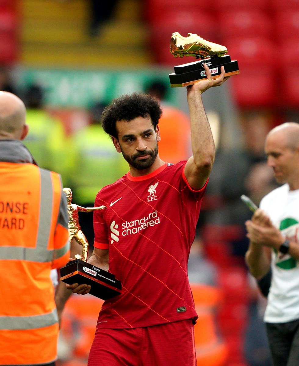 SamueILFC's tweet photo. PL tied top Goalscorer &amp; Playmaker. 🇪🇬👑 https://t.co/YfV3MIHKzh