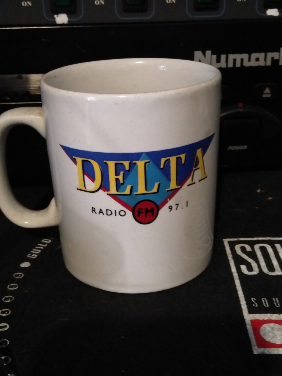RockinRicky1's tweet photo. #ShowusyourMugs#Deltaradio found this little gem in my loft after having a clear out https://t.co/jgav6ZcPpI