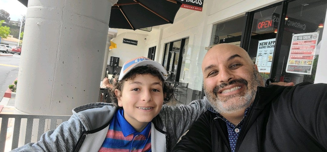 DavidCohenEsq's tweet photo. Sunday morning breakfast with @EthanC0hen. #BreakfastWithEthan (@ Belgium Waffle Haus in Laguna Niguel, Calif) https://t.co/FBrMWBClrR https://t.co/7aijFLi58l