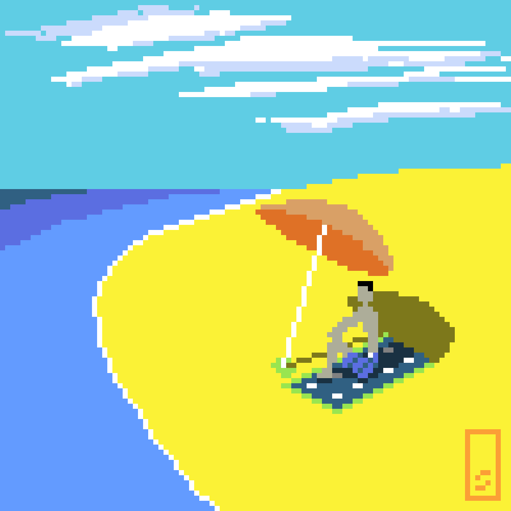 AxlTrautsGames's tweet photo. But before Zeliard (and having lunch with my in-laws). the #pixel_dailies show.
Avoid direct contact with #SunLight!
The thin clouds are still a WIP @Pixel_Dailies #pixelart #TheHurriedCollection https://t.co/LlJDFOKz8y