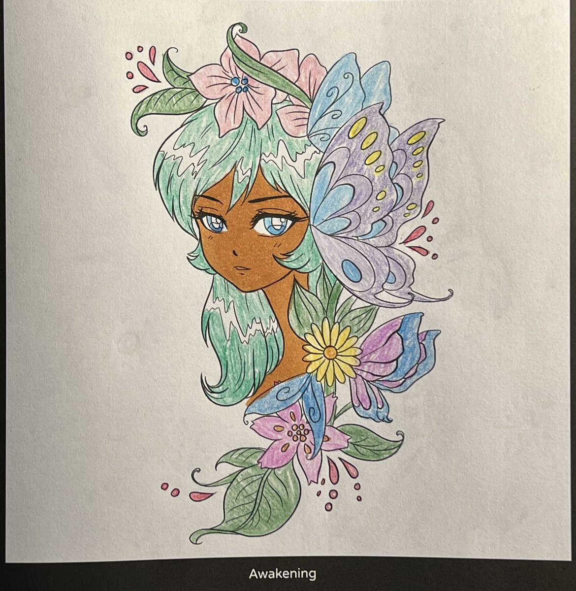 RAQSkylar6's tweet image. I’m coloring this last night because I know something is awake inside of me. #digitalart #digitalcoloringbook #coloringbook #meiyuart #art #myart