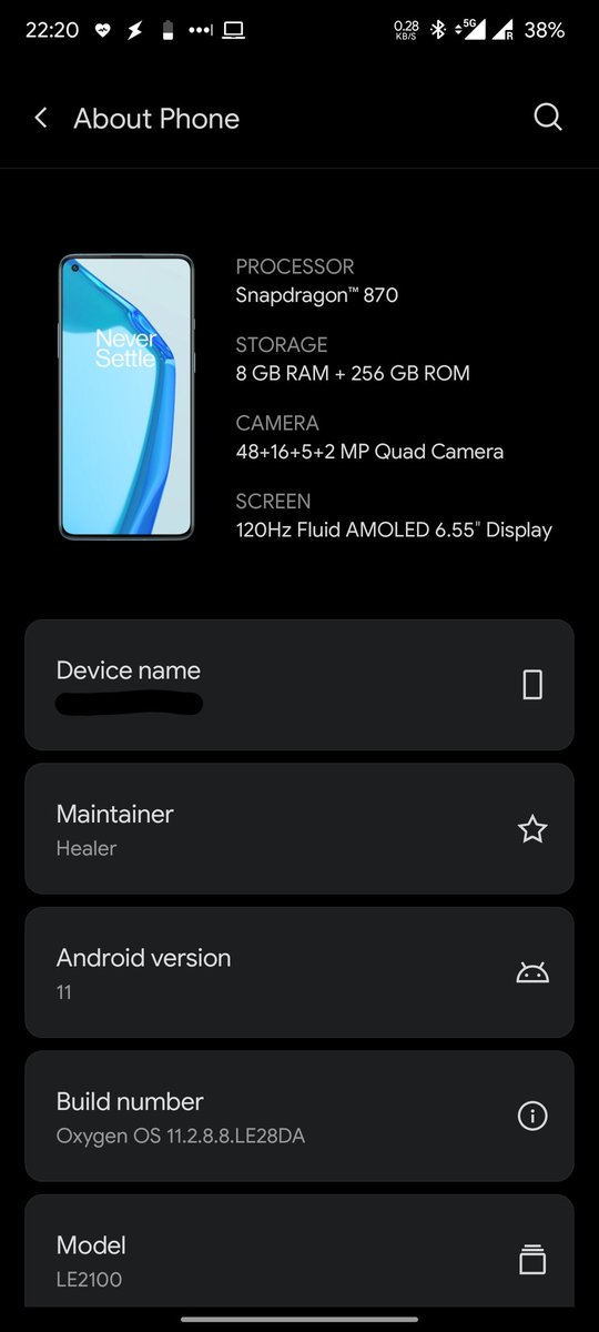 AzkerM's tweet image. Man! This #OxygenOS11 port by healer99 for #PocoF3 is lit. Super smooth and super performance. Way better than the stock #MIUI that came with phone.