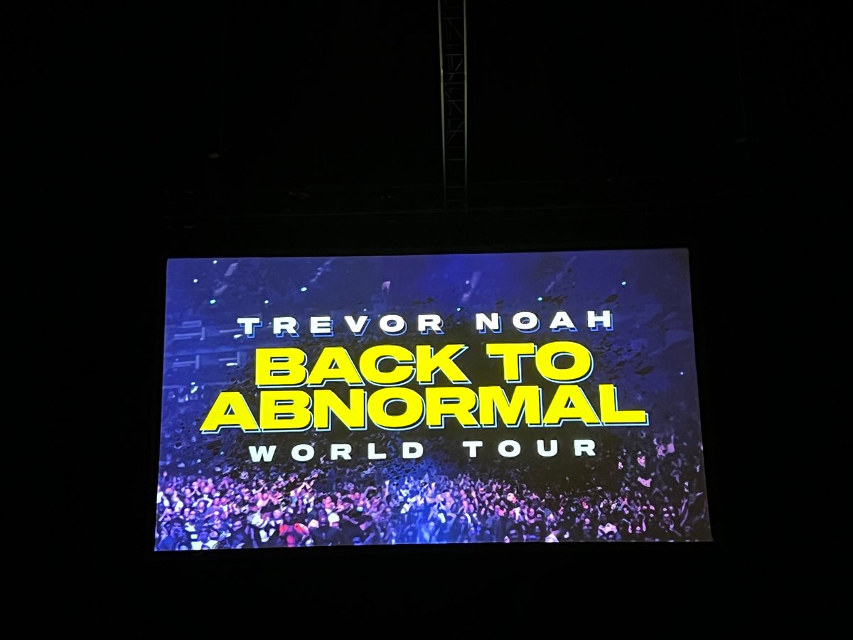 So glad we moved past the COVID days. 

#BackToAbnormalWorldTour #TREVORFOREVER #Oslo