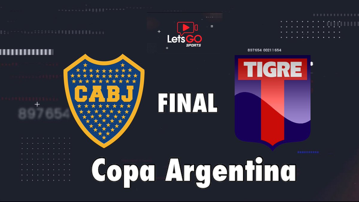 letsgosporttv's tweet photo. Final copa Argentina 

https://t.co/Vdk8rpKZpp https://t.co/It0UrTIneI