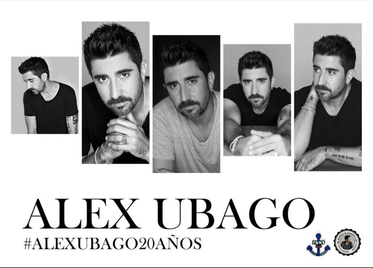 marcebarquin's tweet photo. 20 años de alegrarnos la vida, 20 años de sueños hechos realidad, gracias por cada una de tus canciones ❤❤
Nuevo disco, ya disponible en todas tus plataformas 
@AlexUbagoficial
 #AlexUbago20Años   
@TeamUbago https://t.co/gLh8GpSiIz