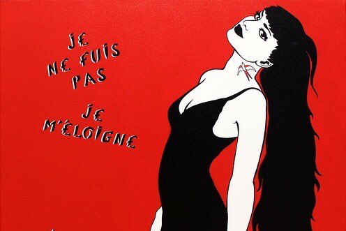 #MissTic ne fuit pas, elle s’éloigne
La street-artiste n’a cessé de façonner sa légende sur les murs, les façades, sous un réverbère, une impasse ou un trottoir mal éclairé.
Connue pour ses silhouettes de femmes brunes, sexy et poétiques au pochoir

#LirlandaisDeBlois #StreetArt