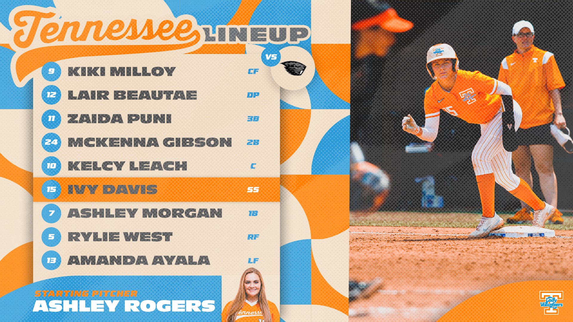 Tennessee Softball on Twitter "Championship Sunday lineup 👇 https//t