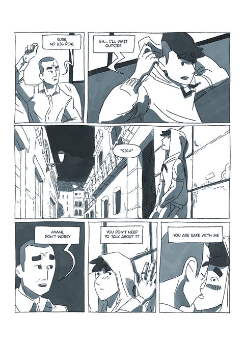 It's sunday! You could read that little comic I'm doing for fun:
ENG --> https://t.co/W4yeg8MdLh
SPA