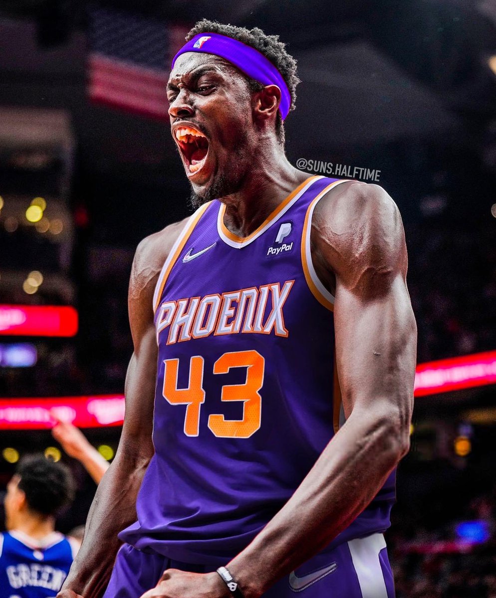 sunshalftime's tweet photo. Thoughts on a potential sign and trade for Pascal Siakam?

Toronto receives: 
- Deandre Ayton
- Jae Crowder
- 2024 FRP

Phoenix receives:
- Pascal Siakam

#Suns #Toronto https://t.co/RLChzzeA1p